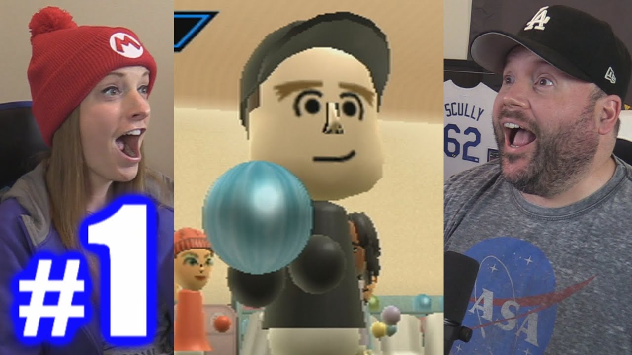 BOWLING ON THE WII! | Wii Sports Bowling #1