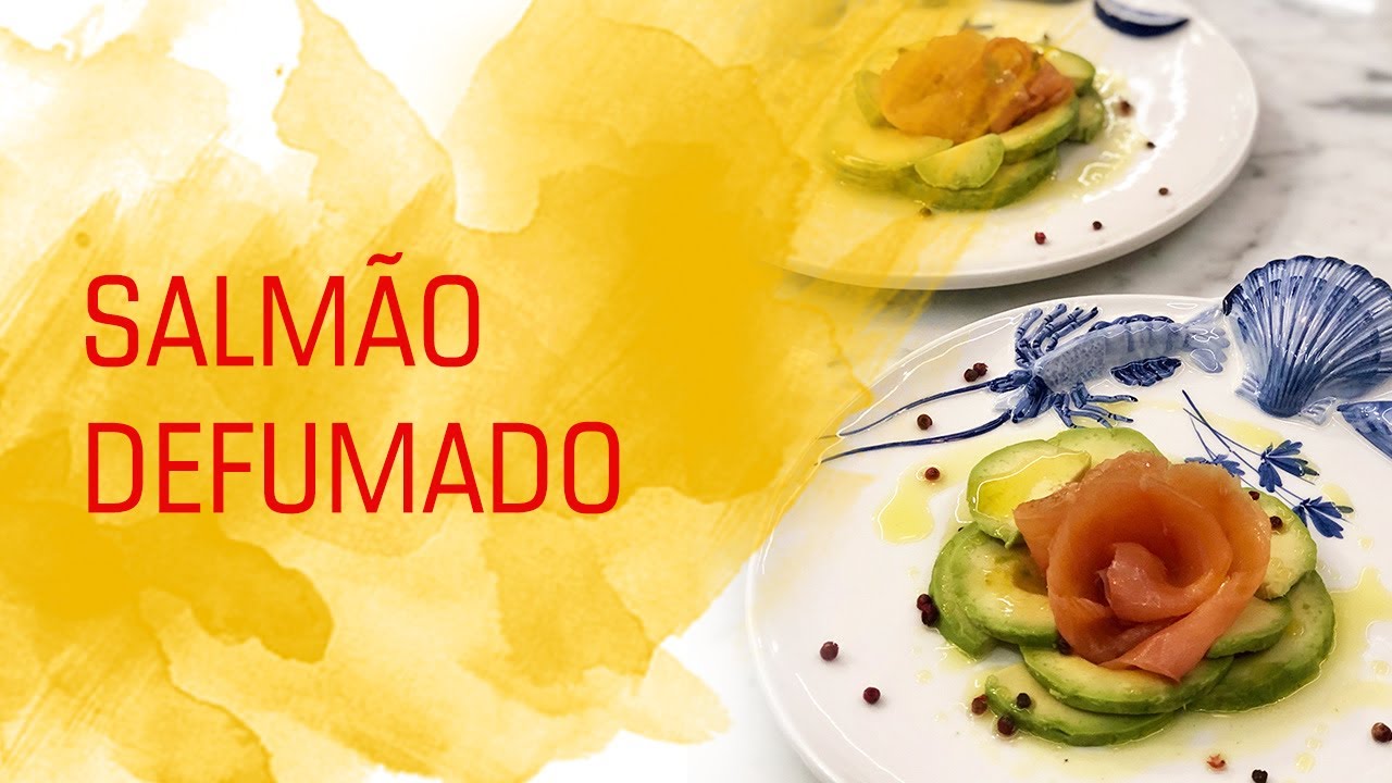 Salmão Defumado com Abacate