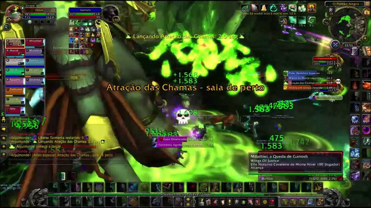 Archimonde Normal Kill - MW Monk POV