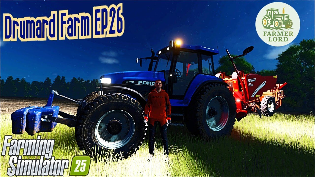 Farming Simulator 25 , Drumard Farm With me Farmer Lord EP 26