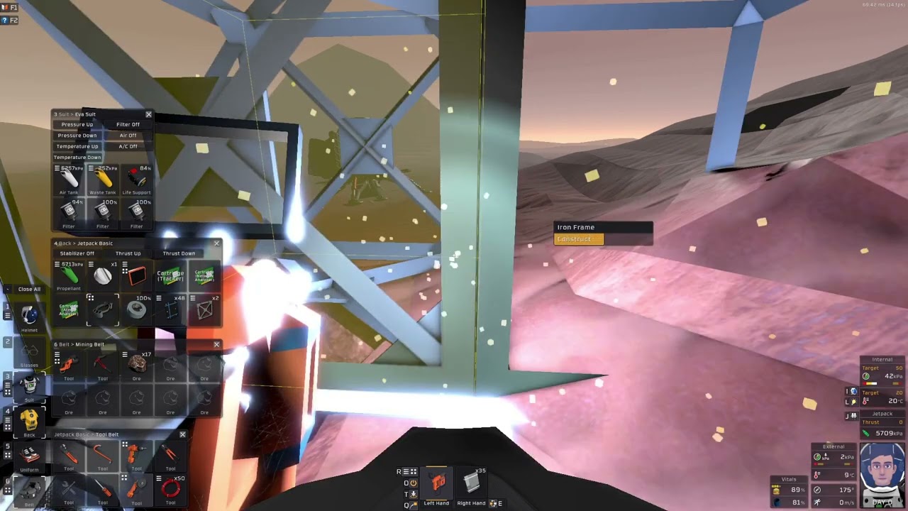 Mars fall - Stationeers | First Time on Mars (#01)