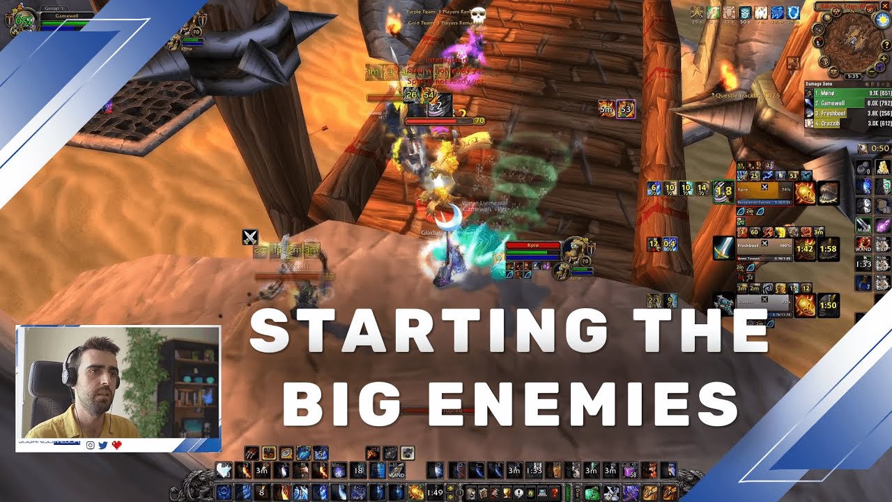 [ENG] Haste RMP reaching the Rating | Mage Rogue Priest WoW TBC Arena Season 4