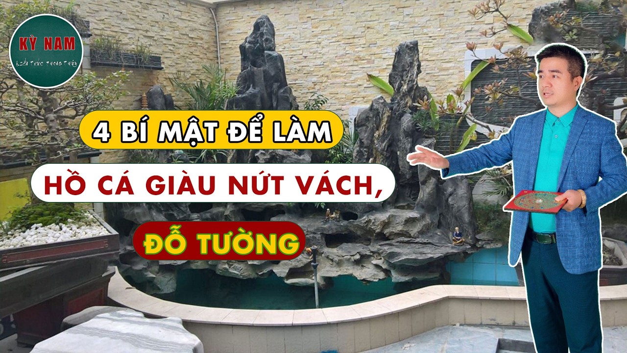 4 Bí Mật để Làm Hồ Cá Giàu Nức Vách Đổ Tường