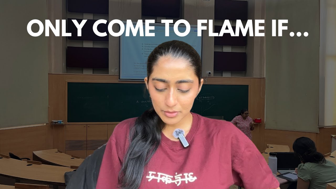 brutal truth about 1st Year at FLAME