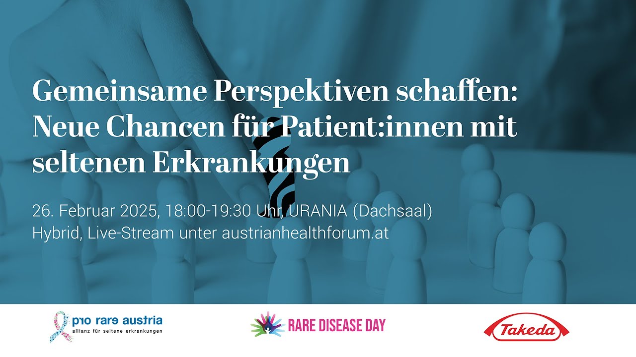 Gemeinsame Perspektiven schaffen: Neue Chancen f. Patient:innen m. seltenen Erkrankungen | AHF-NetUp