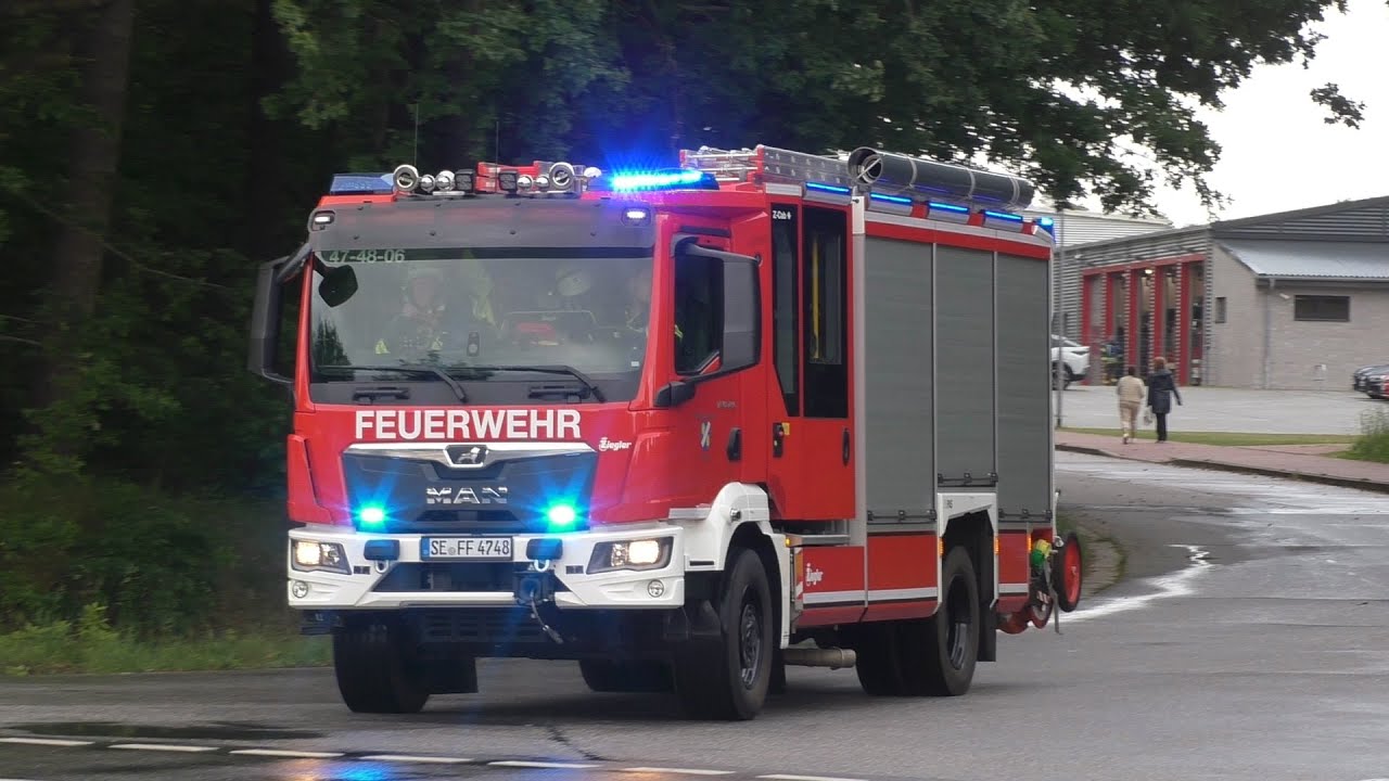 [Alarm während Dienstabend - E57 Sirenenalarm] Ausrücken Freiwillige Feuerwehr Boostedt