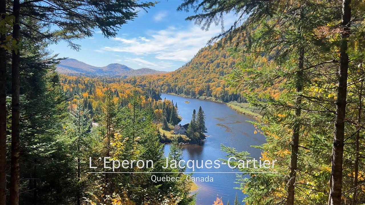 [4K]🇨🇦 L' Eperon Jacques-Cartier National Park, Quebec, Canada / Solo Hiking Sep 30, 2022