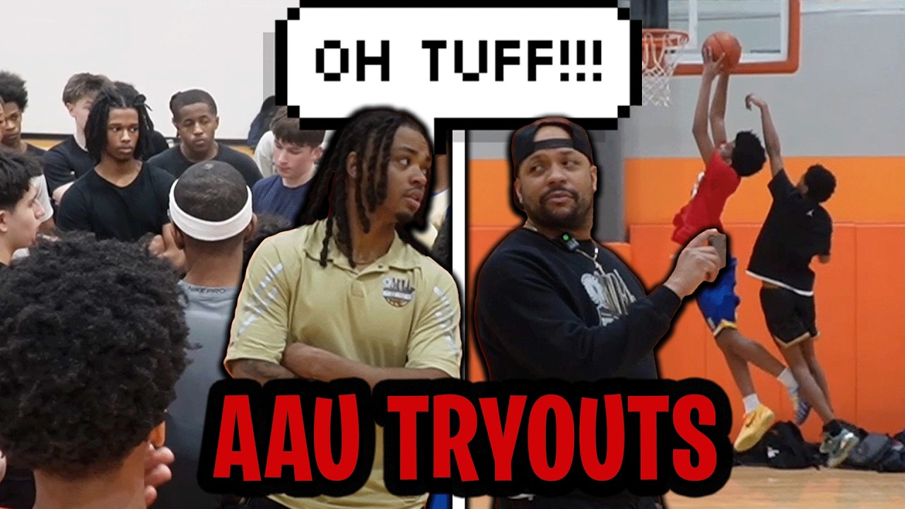My R2G AAU Basketball Tryouts in Chicago WENT CRAZY...