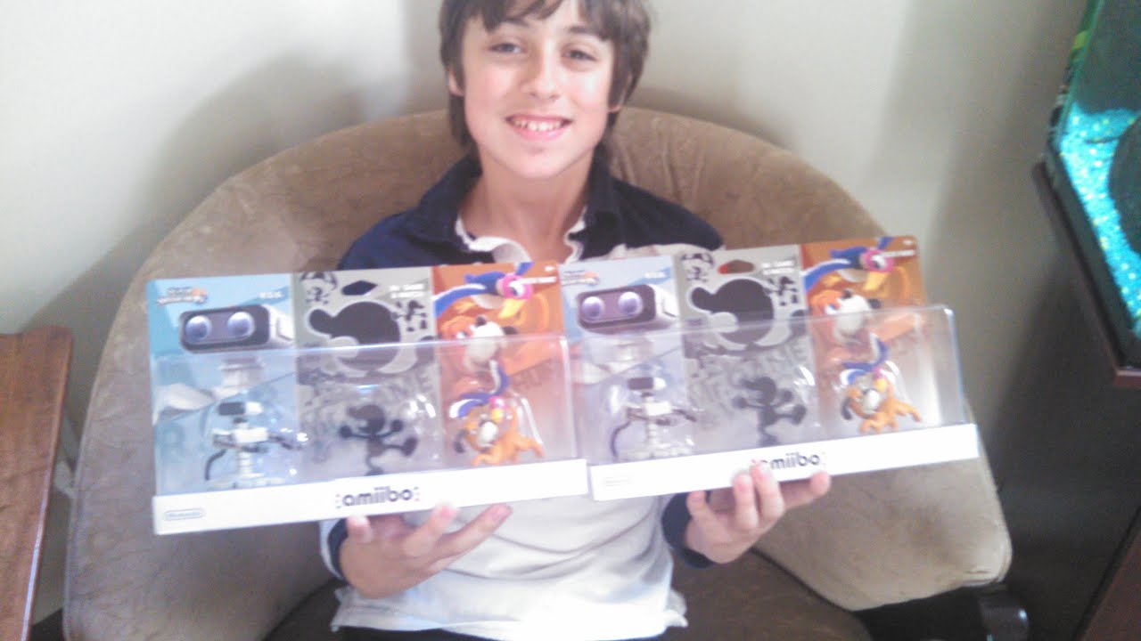 AMIIBO RETRO 3-PACK Unboxing and Training! (with Colin)
