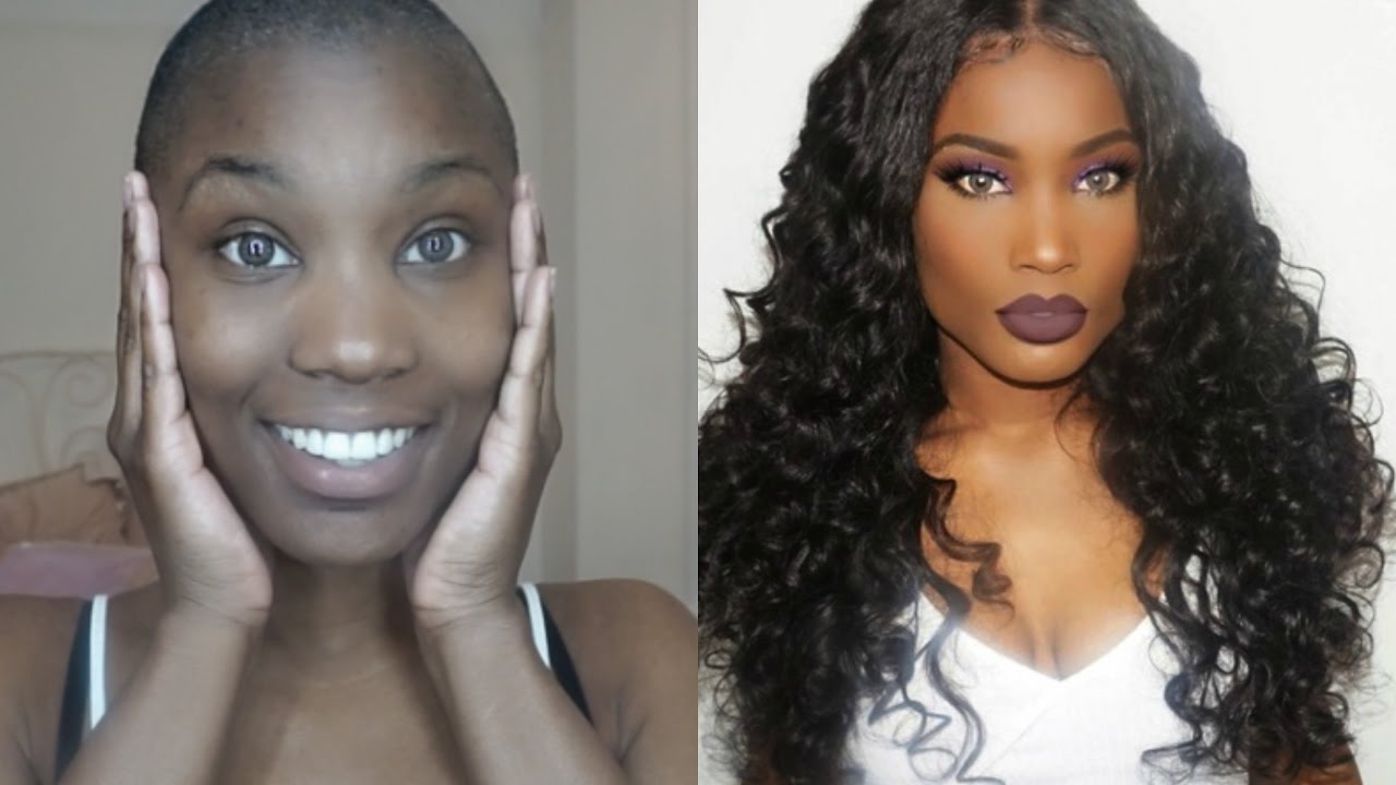 Baldie to Baddie - Watch me transform 😂 I SHAVED MY HAIR OFF AGAIN