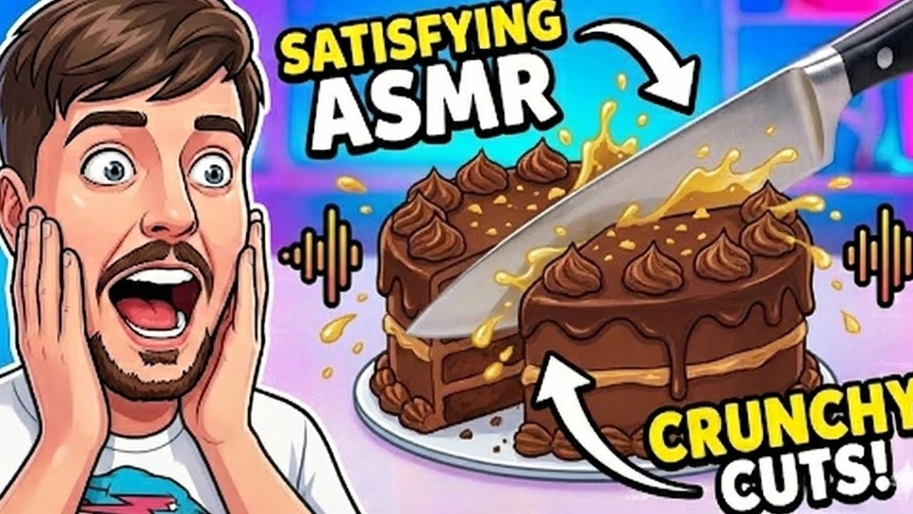 #mrbeastUltra Satisfying Cake ASMR! 🍰 Relaxing Sounds for Sleep 😴#asmr #satisfying #viral#asmrvideos