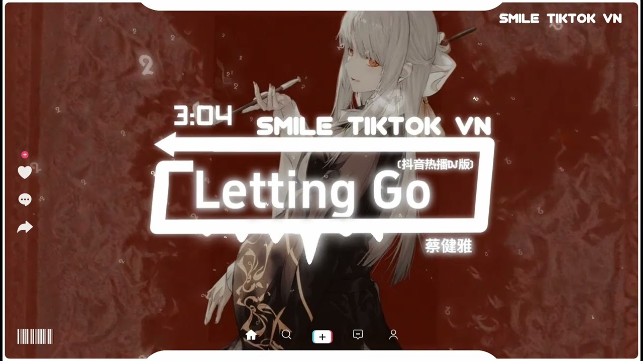 蔡健雅 - Letting Go (抖音热播DJ版) Letting Go (Remix)『I'm letting go 我終於捨得為你放開手』【2k26抖音火流行歌曲推荐TikTok】