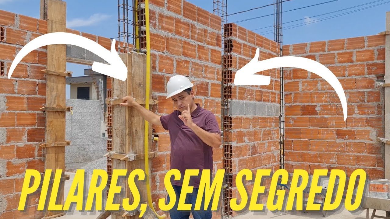 O QUE É um PILAR DE CONCRETO E COMO EXECUTAR