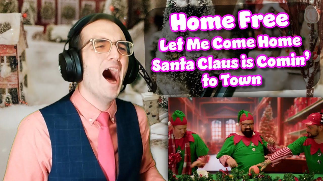 EMOTIONAL ROLLERCOASTER!! | Let Me Come Home/Santa Claus is Comin To Town | Home Free Reaction