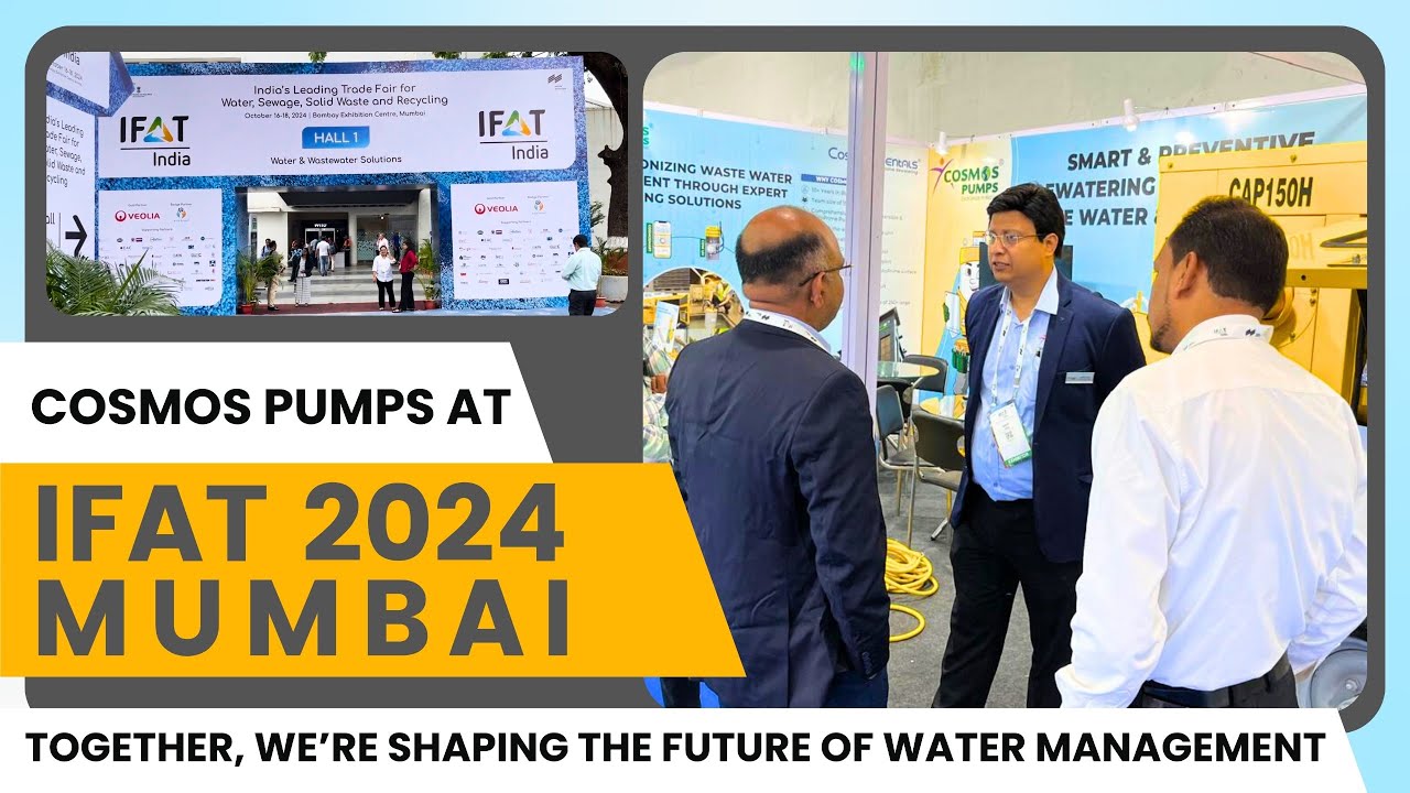 Cosmos Pumps at IFAT 2024 - After Event Movie