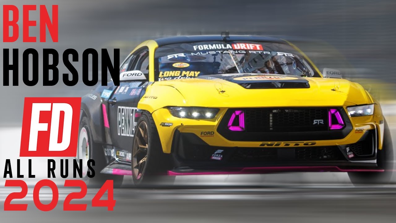 Ben Hobson - 2024 Formula Drift Championship Runs