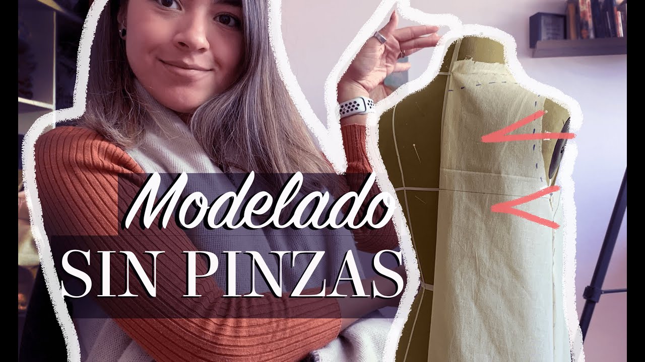 Modelado sobre maniquí | Vestido sin pinzas: Fácil 🔥