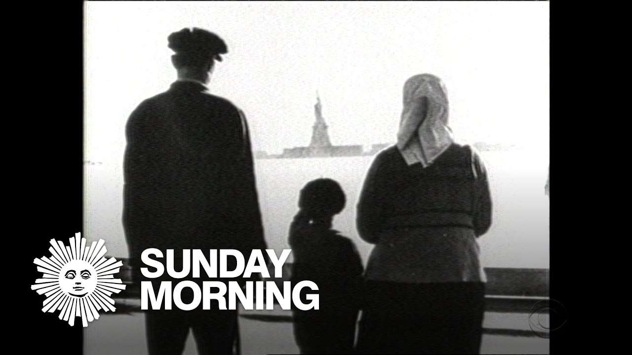 From 1986: Immigrants on the Statue of Liberty