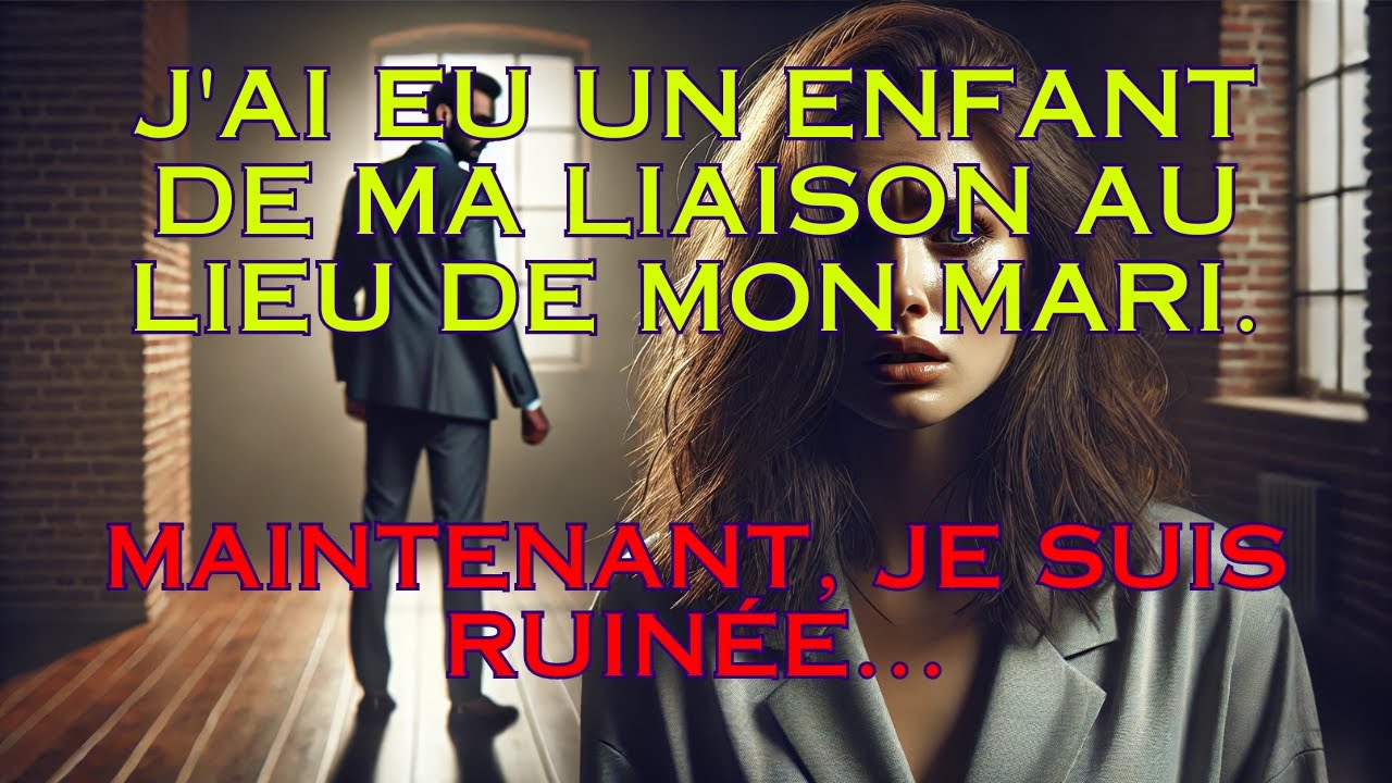 J'ai eu un enfant de mon amant au lieu de mon mari. Maintenant, je suis ruinée...