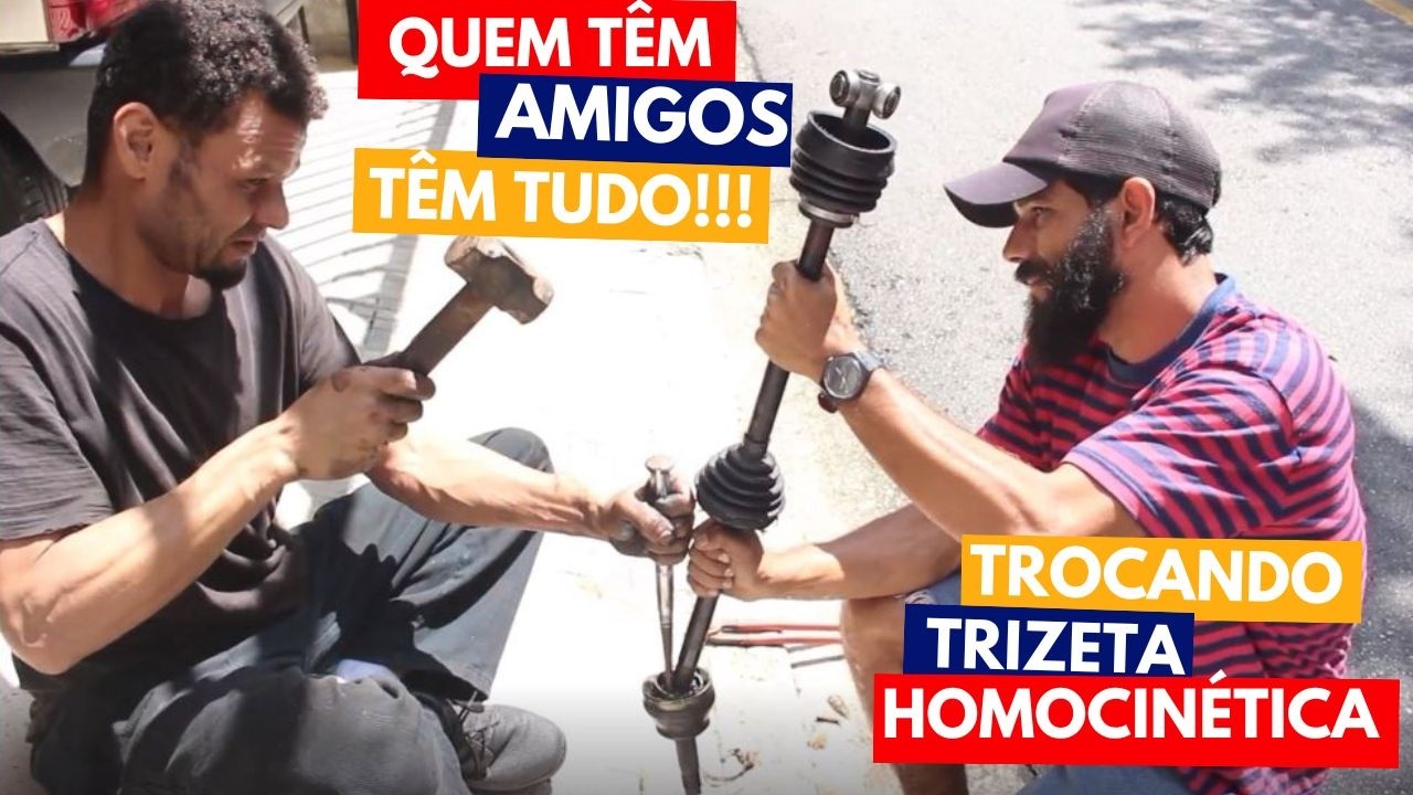 Trocando a trizeta e a homocinetica do meu Fiat UNO - 10” EP Quem têm amigos, tem tudo!!!