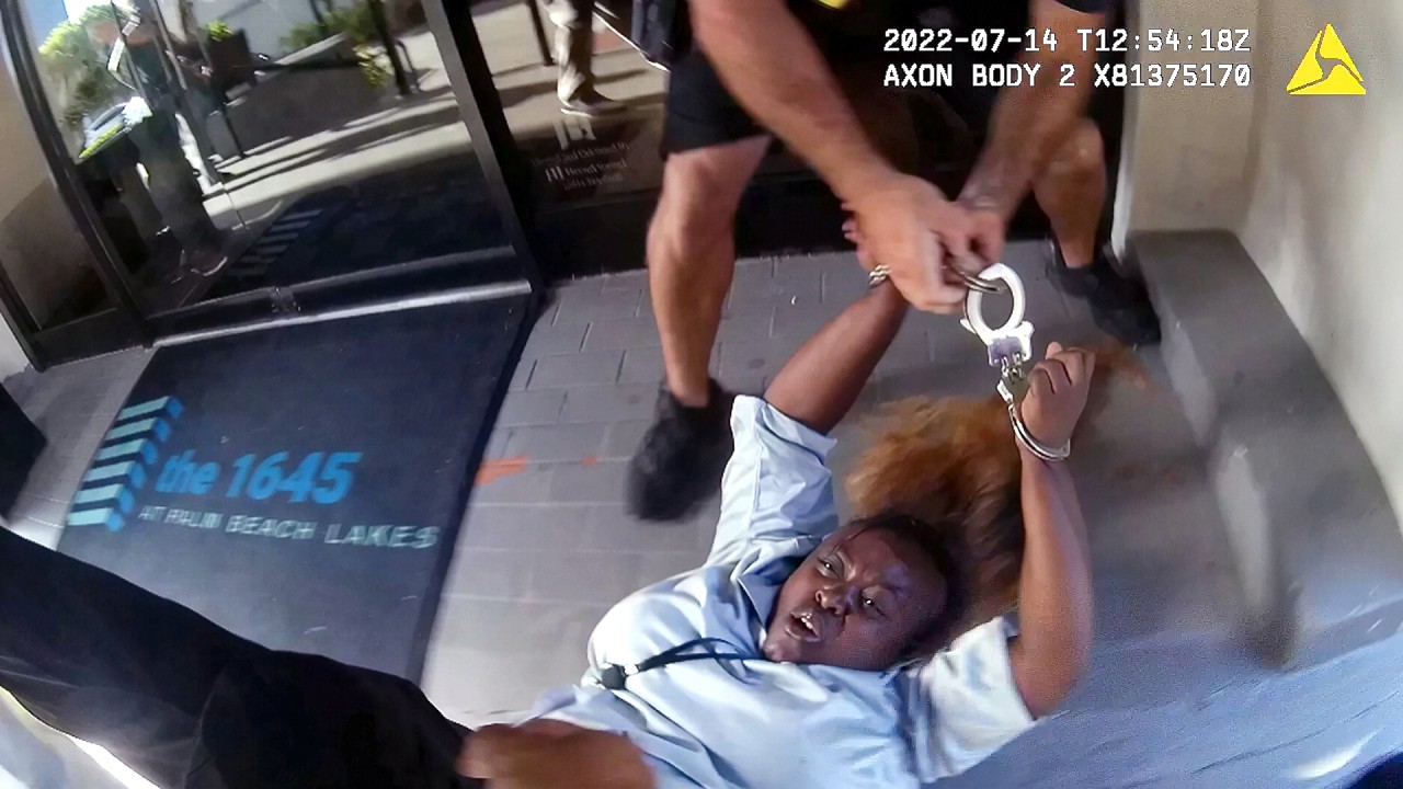 Security Guard Thinks She's Above The Law