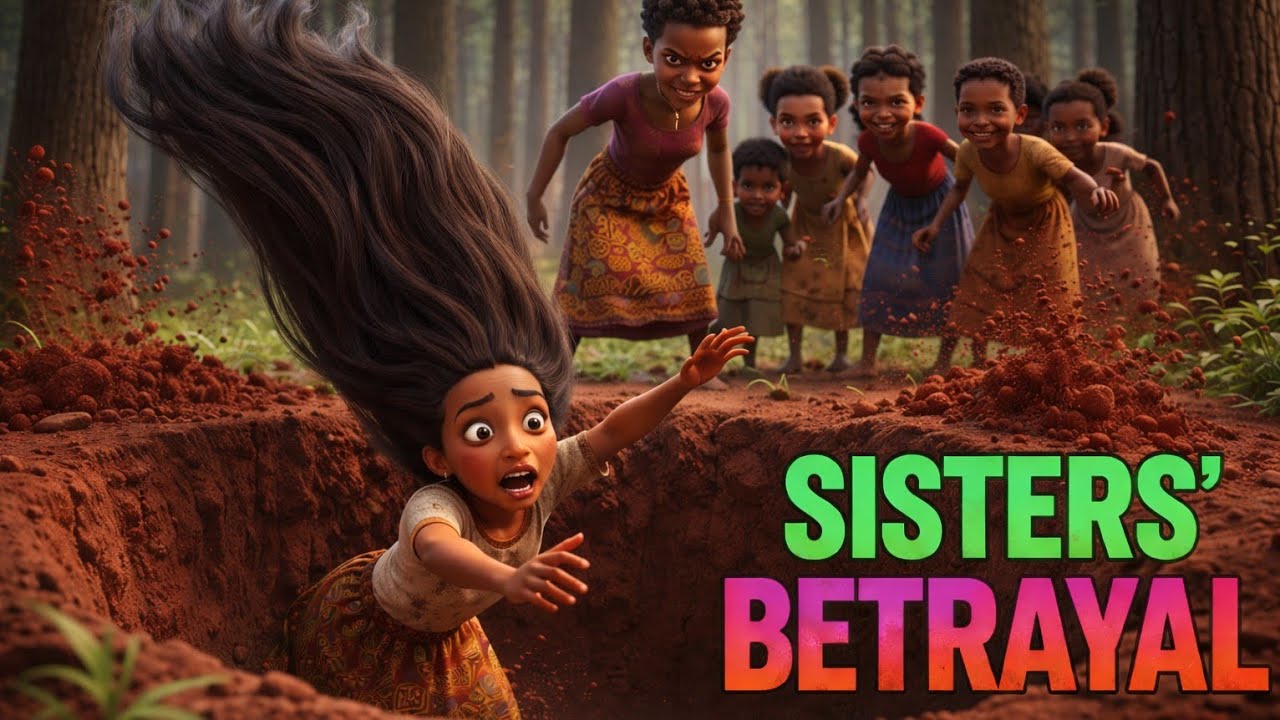 SHE BURIED HER TWIN SISTER ALIVE BECAUSE OF HER LOOKS 😱😭💔 | AFRICAN MORAL FOLKTALE on sister's envy