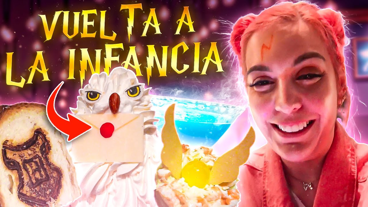 🪄 DEVORAMOS los Platos MÁS FAMOSOS del Restaurante Harry Potter en Tokyo 🧙‍♂️