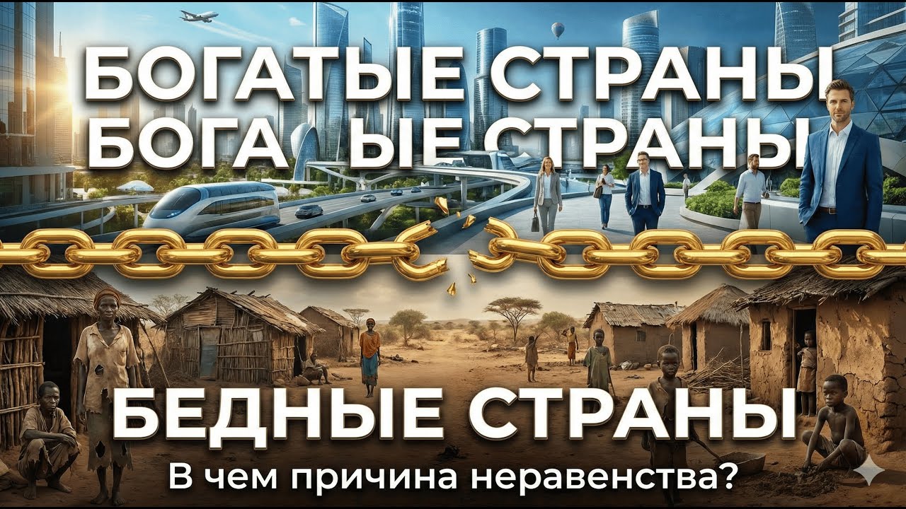 Разбор темы: почему одни страны богатые, а другие бедные