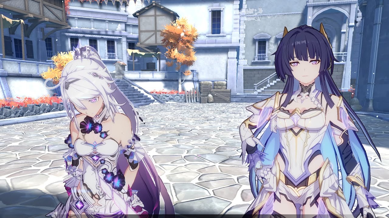 Kiana Secretly Eating Instant Noodles and Klein Is Secretly Selling Instant Noodles to Kiana JP Dub