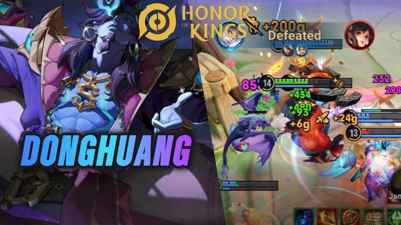 Honor Of Kings | Donghuang | Free Skin Limbo Perfect ( Gameplay )