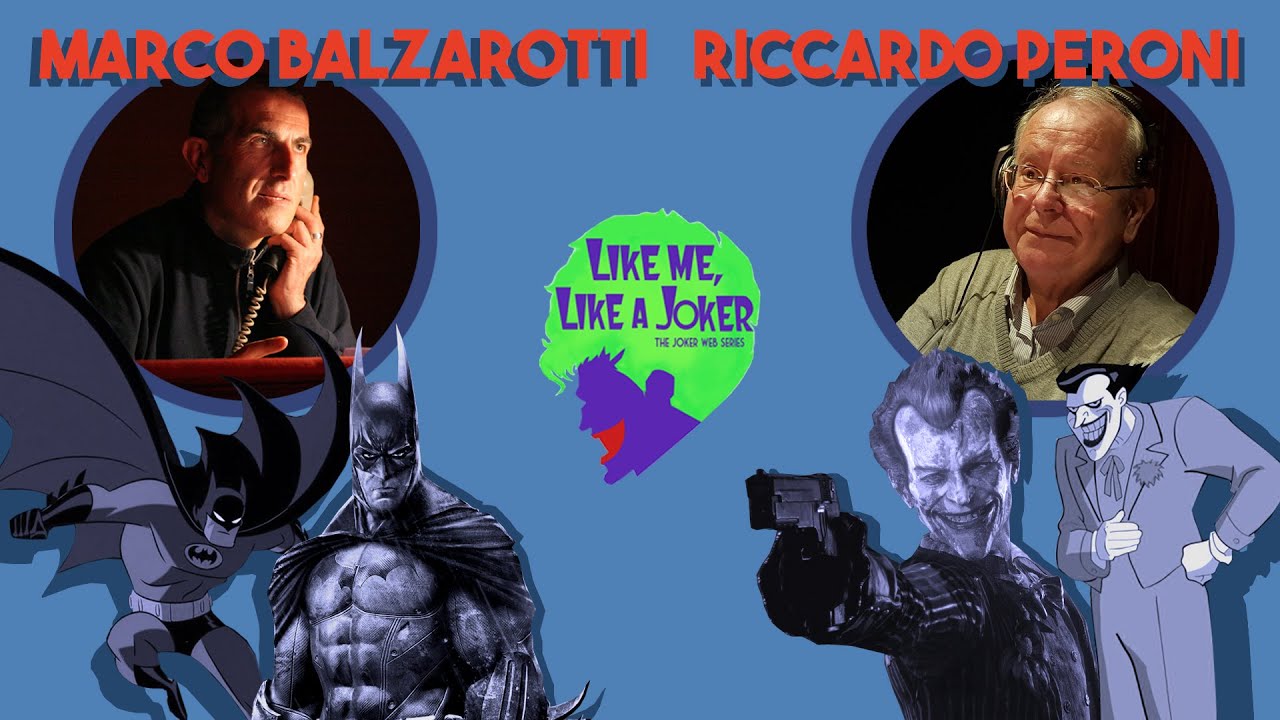 Batman e Joker - Chiacchierata con i loro doppiatori italiani storici || Like Me, Like a Joker ||