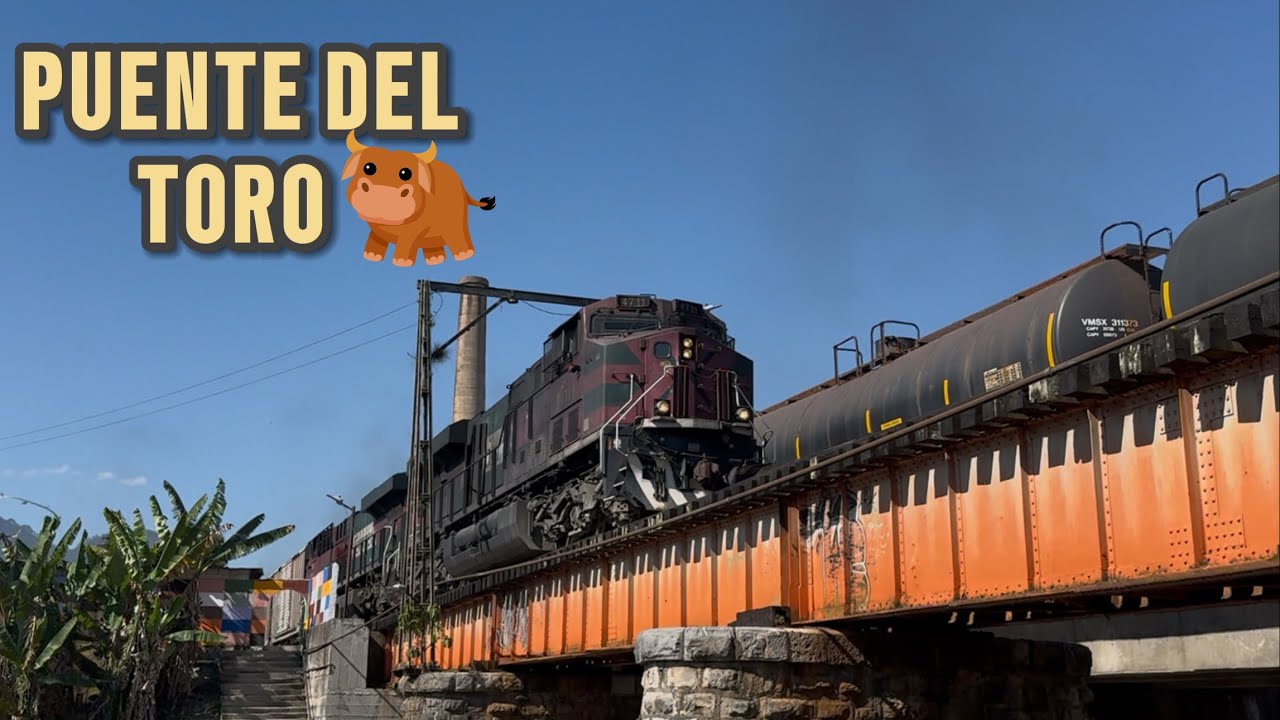 TRENES EN EL “PUENTE DEL TORO” EN ORIZABA VERACRUZ 🚂🔥