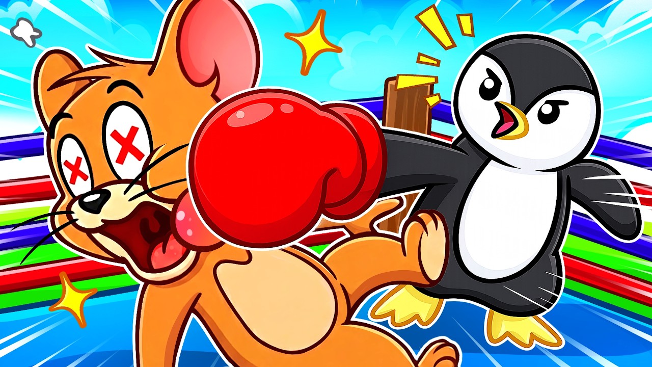 We KNOCKED OUT PENGUINS in Roblox!