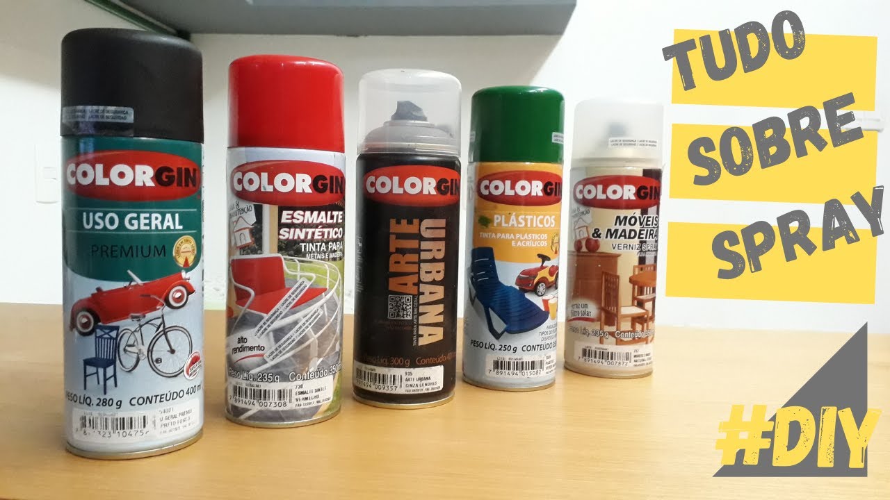 COMO PINTAR COM TINTA SPRAY | GUIA COMPLETO EM 8 MINUTOS