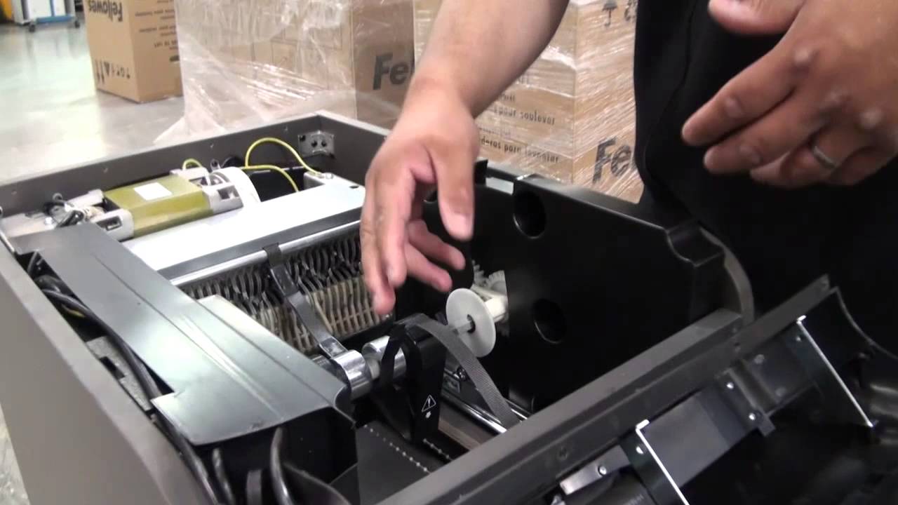 Fellowes AutoMax Shredder Drawer Unlcock Repair