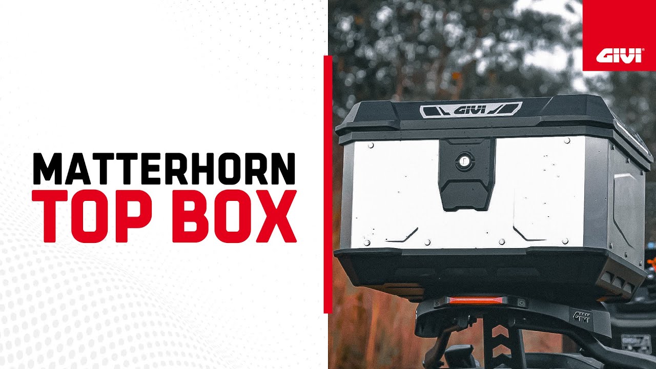 GIVI MATTERHORN, Lightweight Aluminum TOP BOX