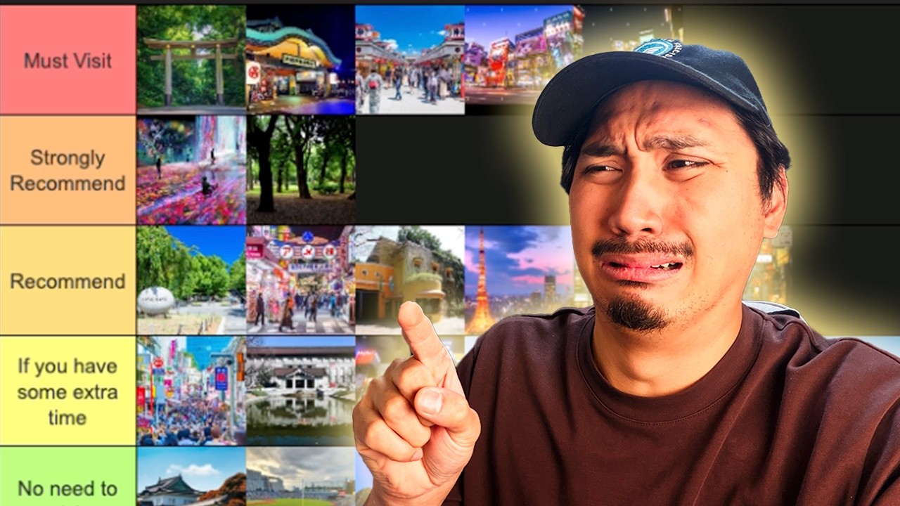 I ranked ALL the Tokyo Tourist Traps.