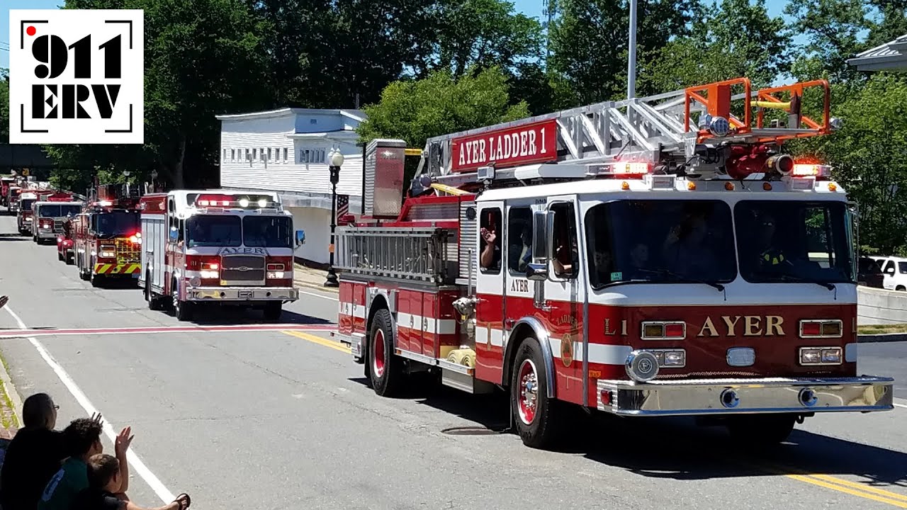 Ayer, MA Fourth of July Fire Truck Parade