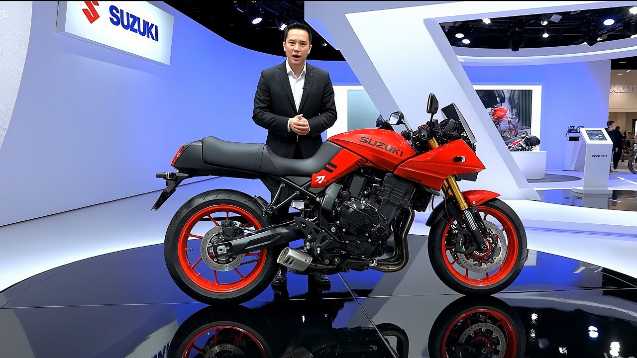 Представлен новый Suzuki Katana 400 2026 года!! Конкурент CB500 SF!!!