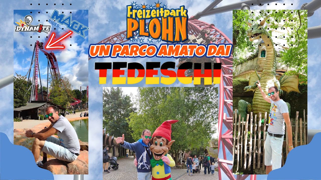 FREIZEITPARK PLOHN uno dei PARCHI A TEMA della Germania amato dai TEDESCHI