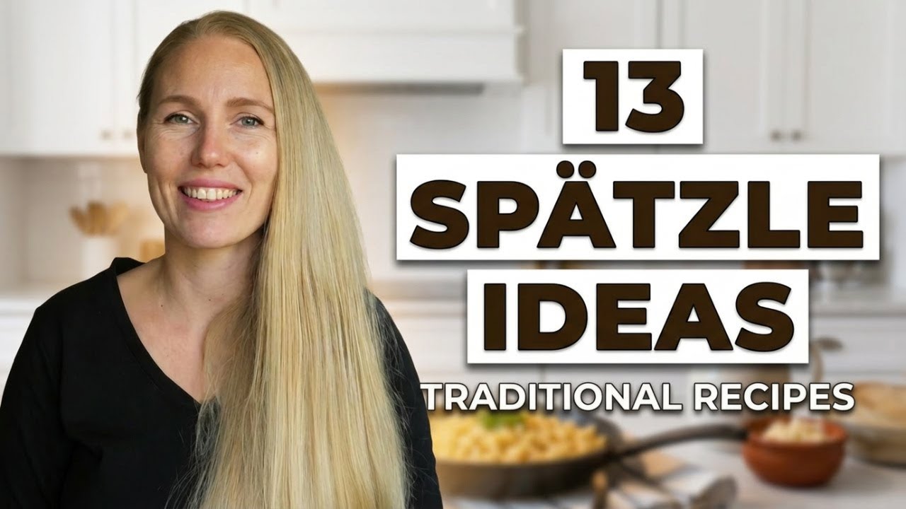 How to serve German Spätzle traditionally? 13 Spaetzle Dinner Ideas!