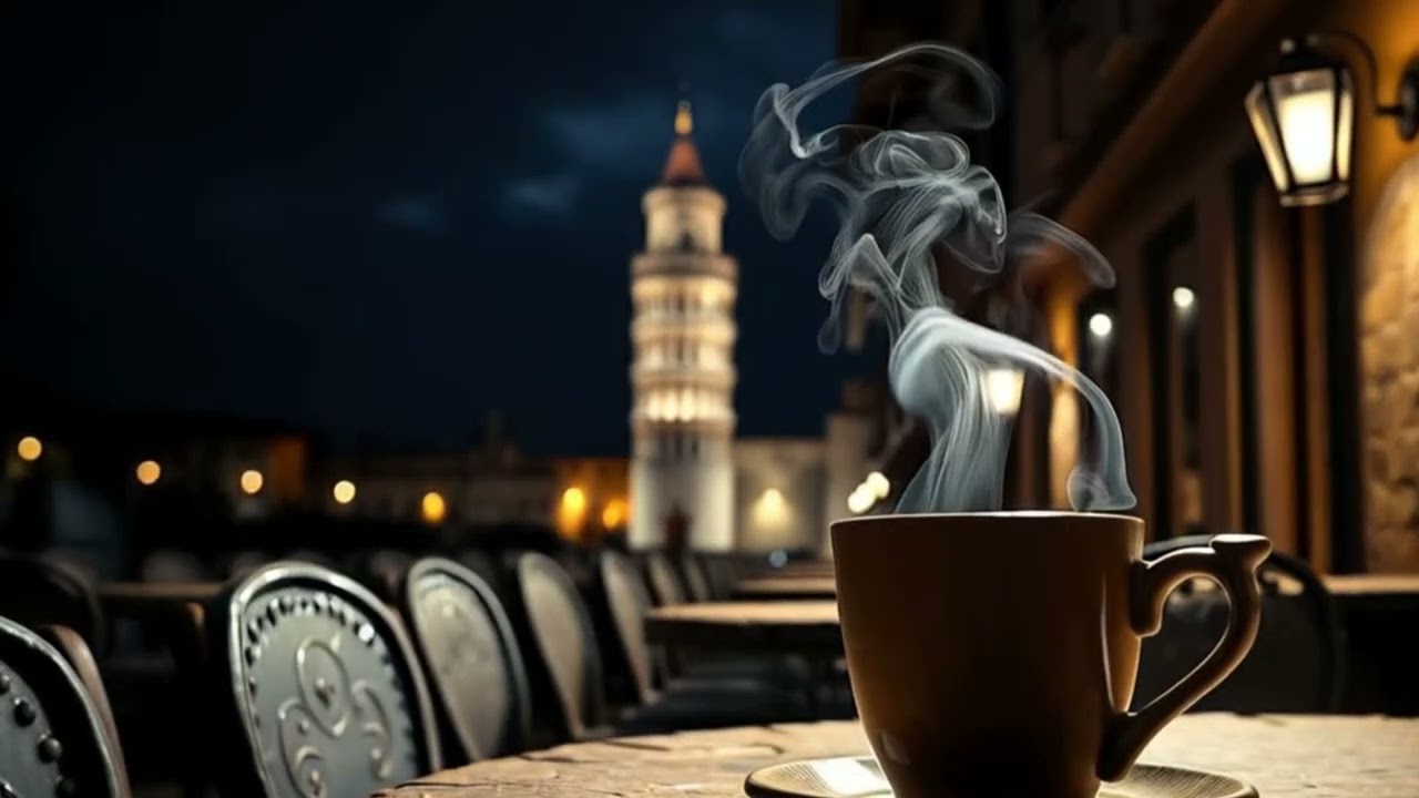 Jazz at the Tower of Pisa Caf&eacute; Ambience - Sweet Bossa Nova Jazz Music to Work, Study & Relax
