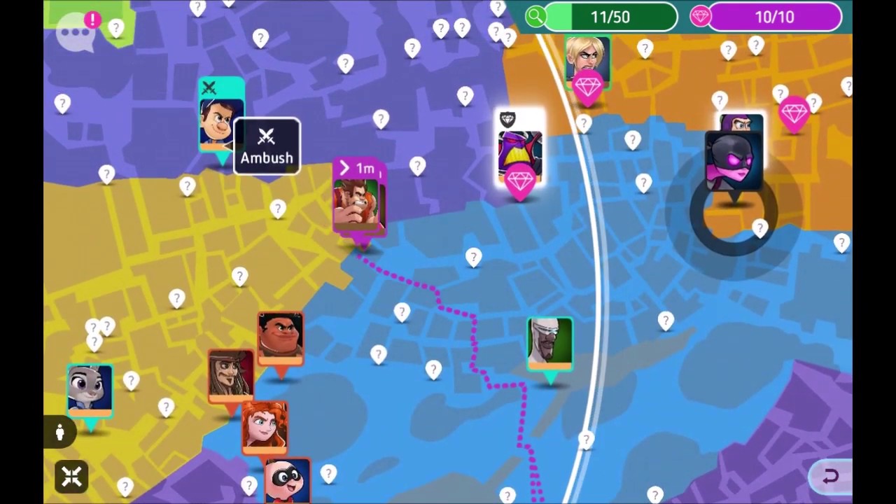 Disney Heroes Battle Mode - Heist Guide