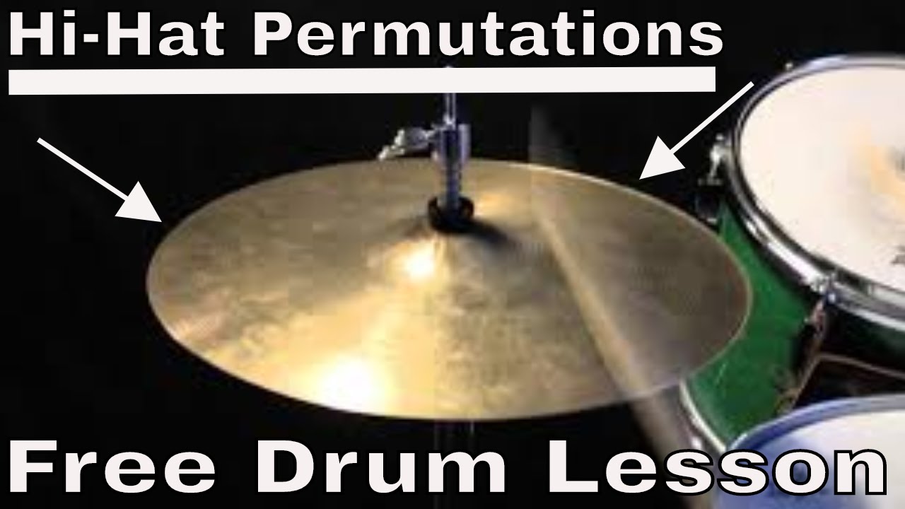 Hi-hat Technique - Drum Lesson