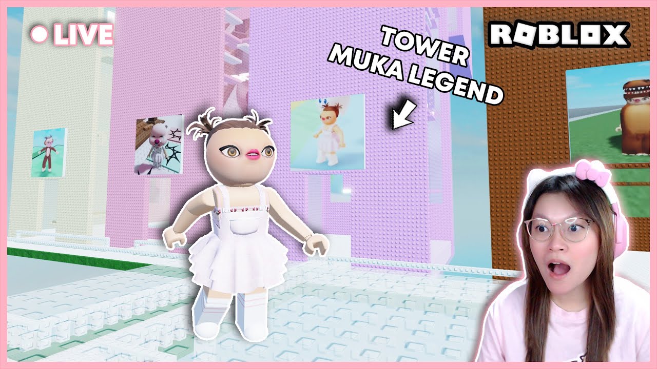 BERBAGAI MACAM MUKA LEGEND DI 1 TOWER ?!! [MUKA LEGEND TOWER ROBLOX INDONESIA]