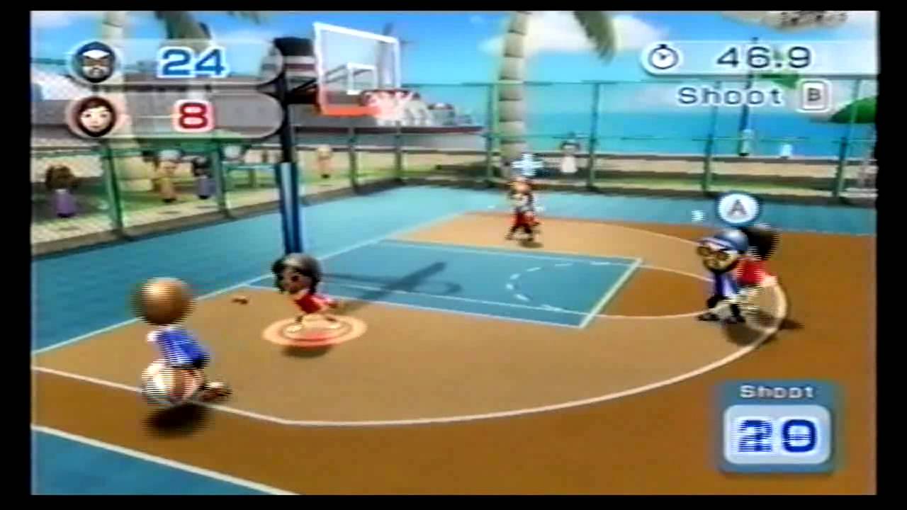 Wii Sports Resort Basketball vs. Misaki @ Level 2500 [ 41-19 ]