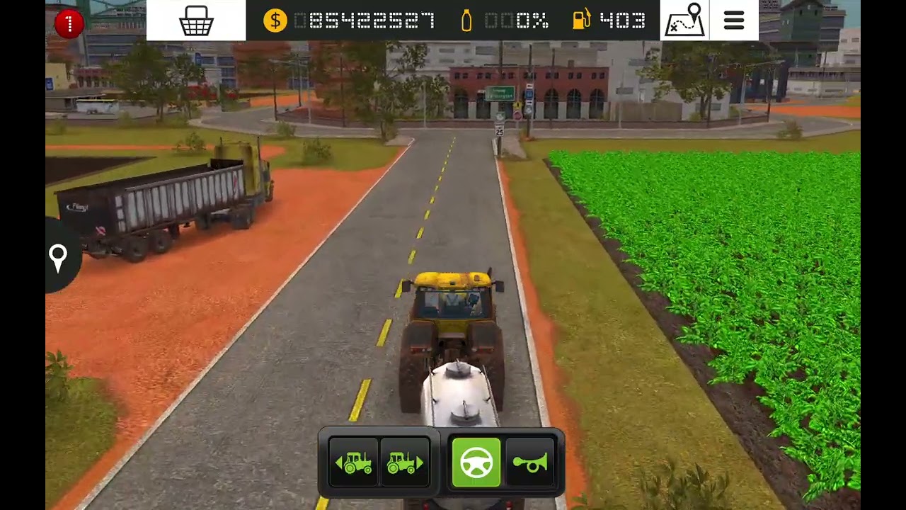 दूध का व्यापार Farming simulator 