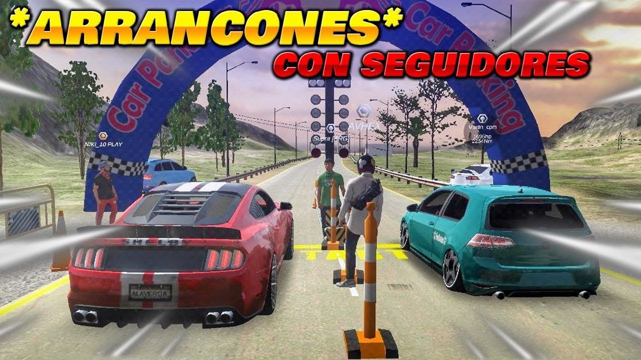 CORRIENDO CON SUBS 1/4 DE MILLA | CAR PARKING MULTIPLAYER | Edwin MTR 🚦