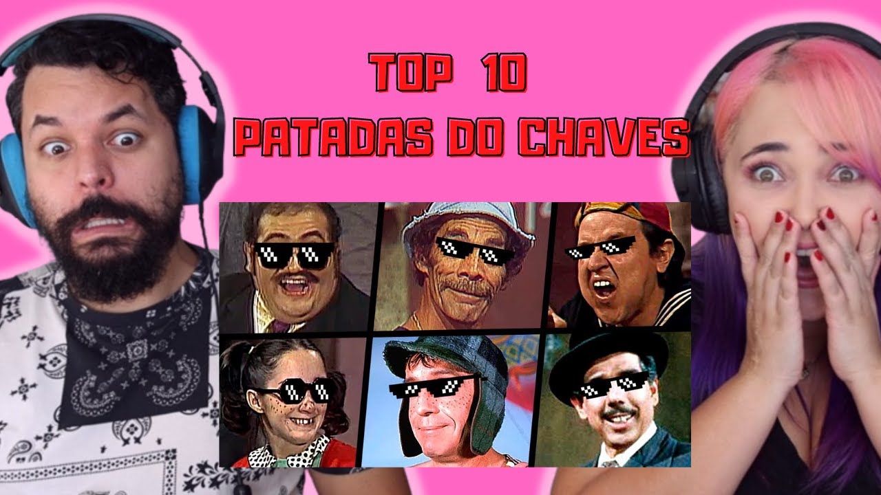 TOP 10 MELHORES PATADAS E MITAGENS DE CHAVES | #2 (KevinTDFW) ‹ REACT ›