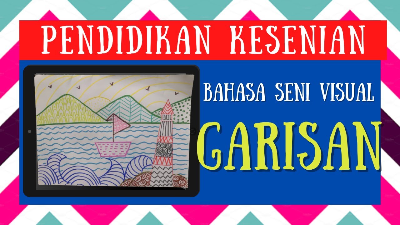 PENDIDIKAN KESENIAN | TEKNIK GARISAN | BAHASA SENI VISUAL